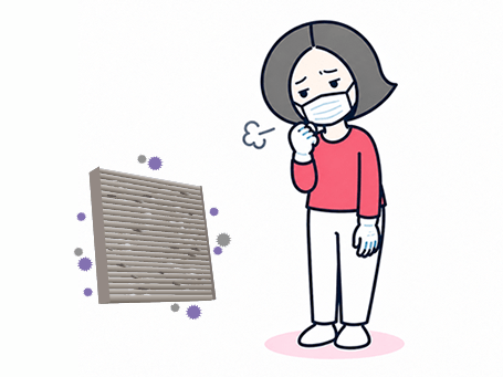 フィルターの廃棄