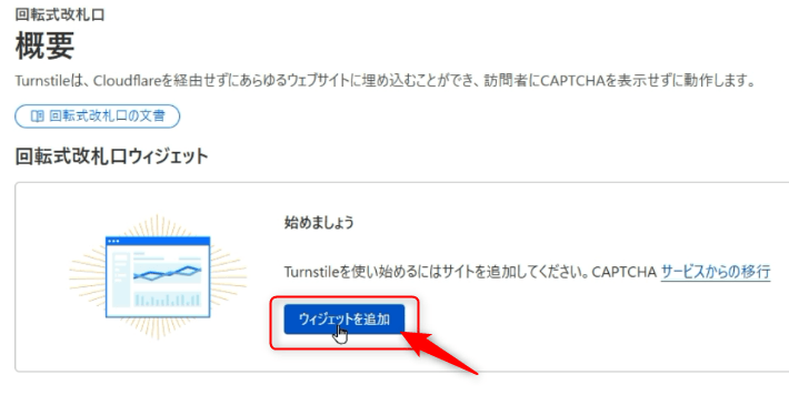 ウィジェットを追加