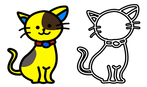 フリーハンドでイラストを描ける